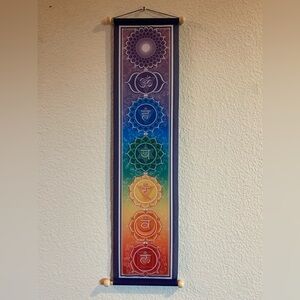 Chakra Wall Art with Multicolor Design Small